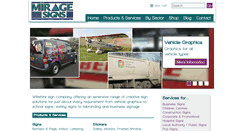 Desktop Screenshot of miragesigns.co.uk